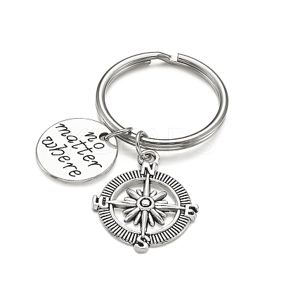 Fashion Vintage Alloy Keychain KEYC-TA0005-06-1