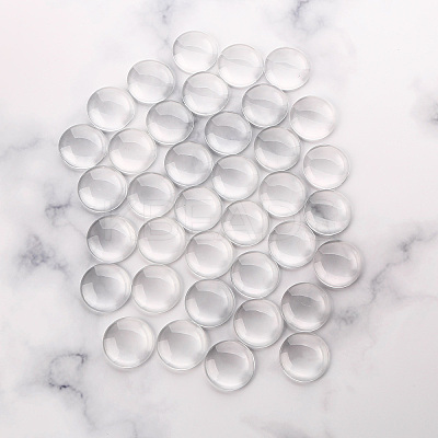 Transparent Glass Cabochons GGLA-YW0001-06B-1
