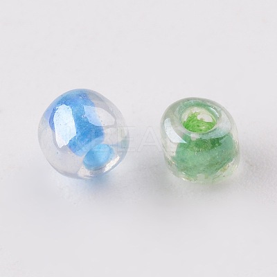 Round Glass Seed Beads GLAA-Q016-2-1