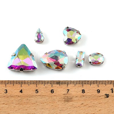 Glass Rhinestone Sew on Rhinestone RB-CBA33FD-01P-03-1