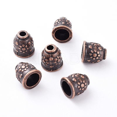 Apetalous Alloy Bead Caps LS-X-TIBEB-0672-R-NR-1