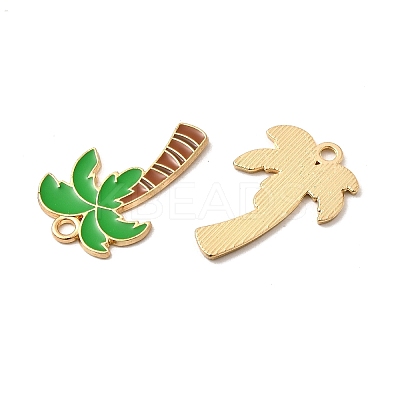 Alloy Enamel Pendants FIND-I051-01G-02-1