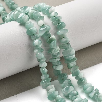Natural Glass Beads Strands G-Q024-C02-01-1