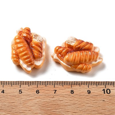 Cute Mini Food Series Resin Cabochons CRES-I038-01J-1