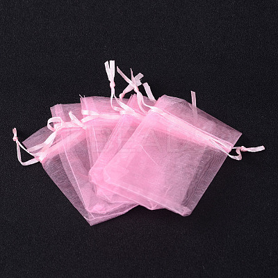 Organza Gift Bags with Drawstring LS-X-OP-R016-7x9cm-02-1