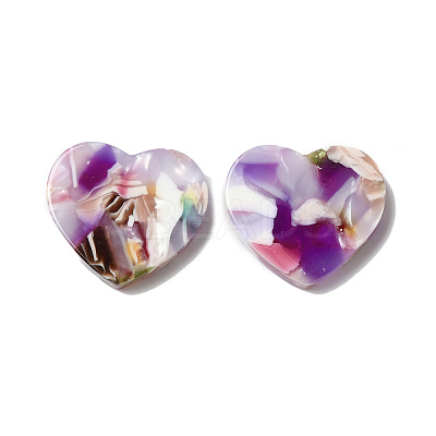 Cellulose Acetate(Resin) Cabochons FIND-D029-01-1