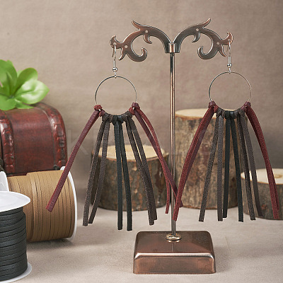 25M 5 Colors Flat Imitation Leather Cord OCOR-TA0001-46-1