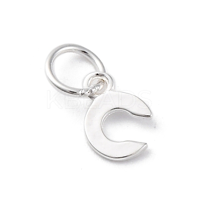 925 Sterling Silver Letter Charms LS-STER-C012-01S-C-1