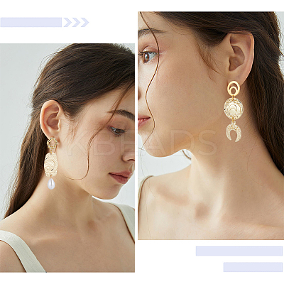 DIY Moon Jewelry Making Finding Kit DIY-CN0002-69-1