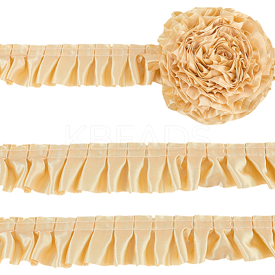 10M Polyester Ruffled Trimming OCOR-GF0004-57A-1