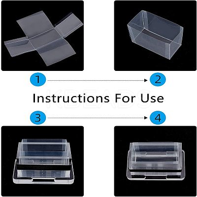 Plastic Transparent Shim DIY-WH0176-72-1