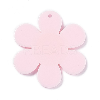 Opaque Acrylic Big Pendants OACR-P012-B03-1