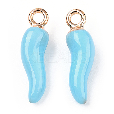 Alloy Enamel Pendants ENAM-N054-70C-1