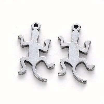 Tarnish Resistant 201 Stainless Steel Pendants STAS-N092-48-1