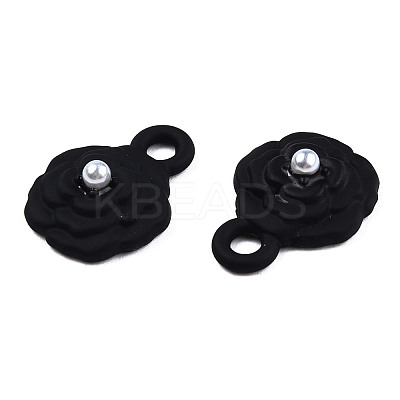 Spray Painted Alloy Charms PALLOY-N155-163-1