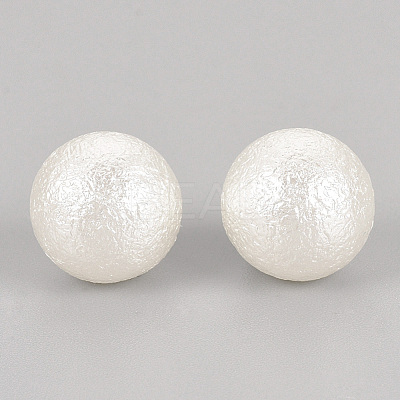 Imitation Pearl Acrylic Beads ACRP-R008-4mm-02-1