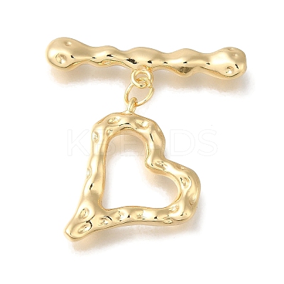 Brass Toggle Clasps KK-H480-01G-1