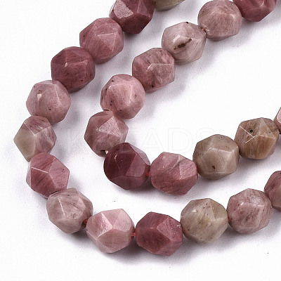 Natural Rhodochrosite Beads Strands G-S368-015A-1
