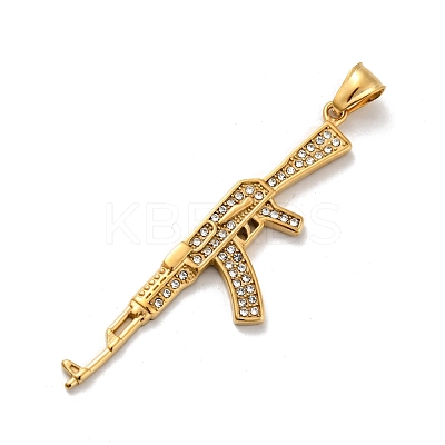 Ion Plating(IP) 304 Stainless Steel Big Pendants STAS-C053-35G-1