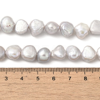 Dyed Natural Cultured Freshwater Pearl Beads Strands PEAR-A006-11E-1