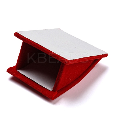Velvet Curved Jewelry Displays LS-NDIS-A003-01C-1