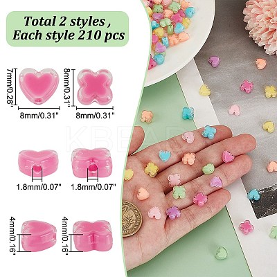 Acrylic Beads TACR-AR0001-27-1