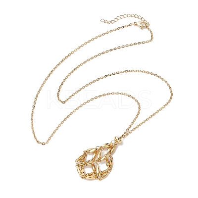 3Pcs 3 Styles 304 Stainless Steel Cable Chain Necklace Makings NJEW-JN04932-01-1