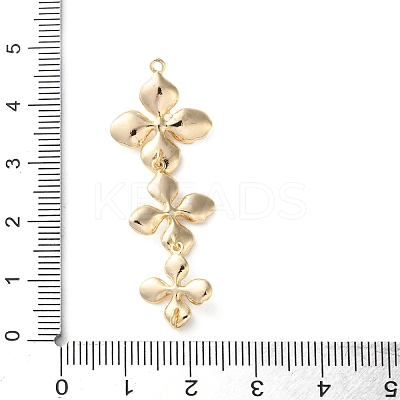 Brass Connector Charms KK-S513-02B-G-1