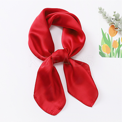 Detachable Satin Lady's Scarf AJEW-WH20072-79A-1