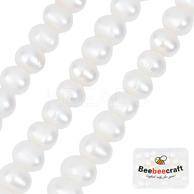 1 Strand Grade AA Natural Cultured Freshwater Pearl Beads Strands PEAR-BBC0001-15-1