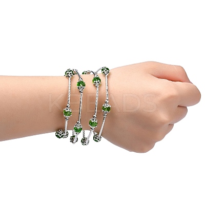 Fashion Wrap Bracelets X-BJEW-JB00628-06-1