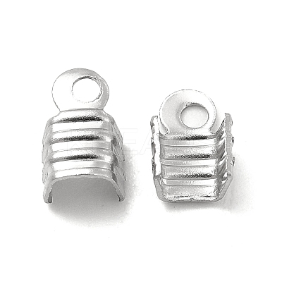 Tarnish Resistant 304 Stainless Steel Folding Crimp Ends STAS-P319-03P-1