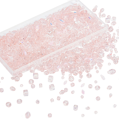 Transparent Glass Beads GLAA-SP0001-50A-1