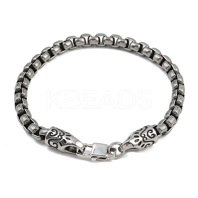 316 Surgical Stainless Steel Link Bracelets BJEW-C125-14-1