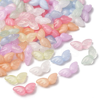 Luminous Transparent Acrylic Beads X-LACR-S001-08-1