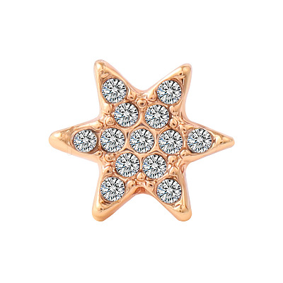 Alloy Star Watch Band Studs MOBA-PW0001-71A-1
