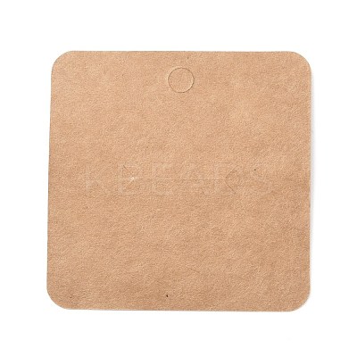 Blank Kraft Paper Finger Rings Display Cards CDIS-G005-02-1