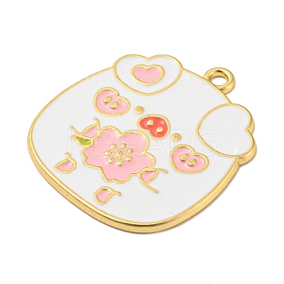 Alloy Enamel Pendants ENAM-K069-34A-1