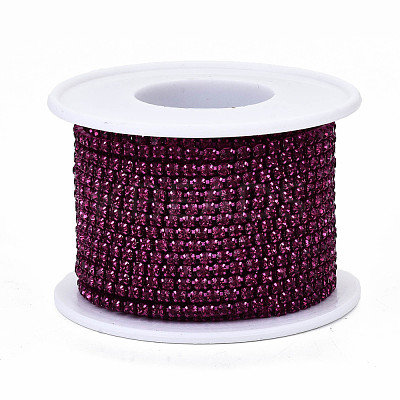 Electrophoresis Iron Rhinestone Strass Chains CHC-Q009-SS8.5-B19-1