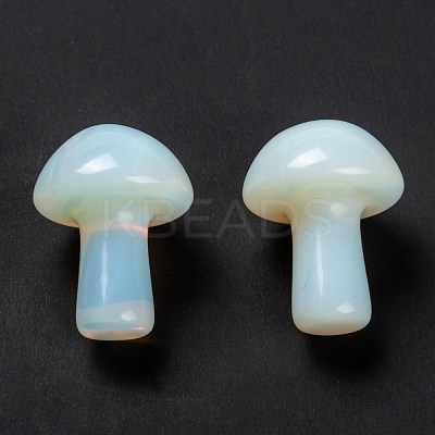 Opalite Mushroom GuaSha Stone G-L570-A01-1