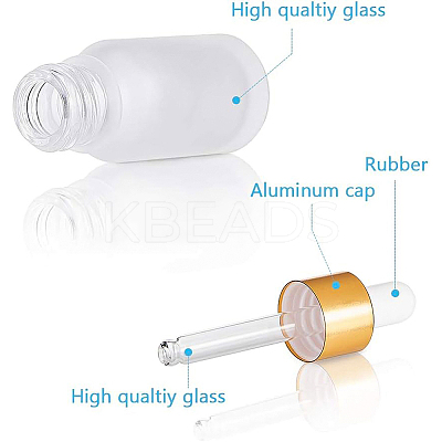 10ML Frosted Glass Bottle MRMJ-BC0001-79-1