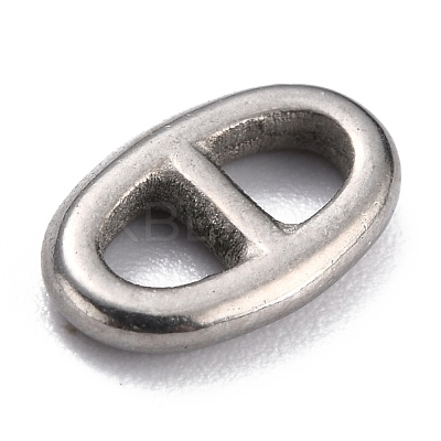 Non-Tarnish 304 Stainless Steel Connector Charms STAS-H140-01B-P-1