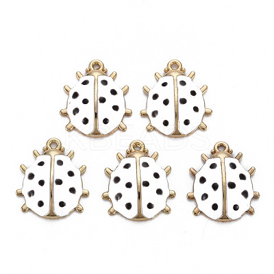 Alloy Enamel Pendants ENAM-N055-027C-NR-1