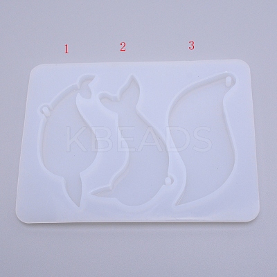 Self Defence Keychain Silicone Molds DIY-TAC0007-97B-1