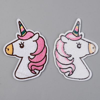 Computerized Embroidery Cloth Iron on/Sew on Patches X-DIY-S040-079-1
