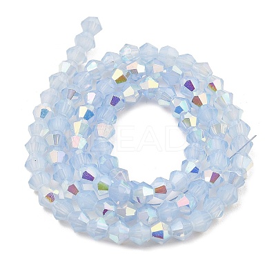 Baking Paint Glass Beads Strands DGLA-F029-J2mm-A-1