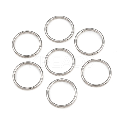 304 Stainless Steel Closed Jump Rings STAS-G393-06P-11-1