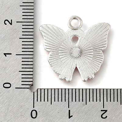 Breast Cancer Pink Awareness Ribbon Theme Alloy Enamel Pendants LS-ENAM-C026-01I-S-1
