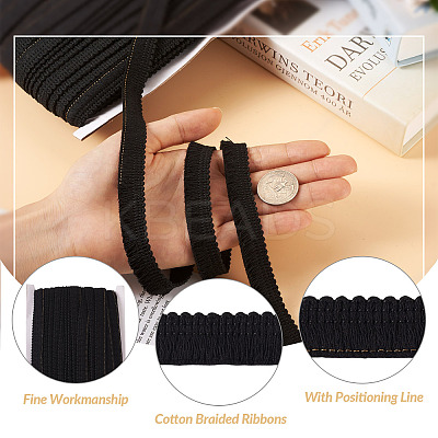 Cotton Braided Ribbons MP-TAC0001-12B-1