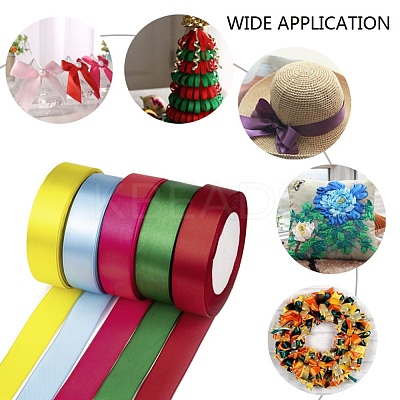 Satin Ribbon SRIB-RC25mmY-1